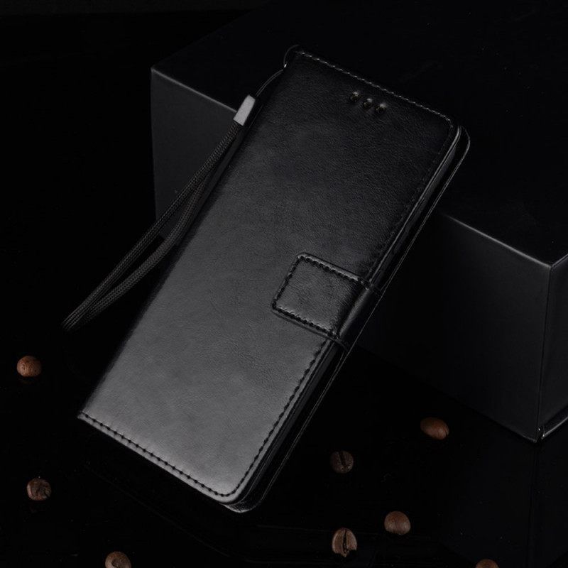 Κάλυμμα Honor 50 Pro Pro Faux Leather Flashy